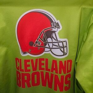Cleveland Browns Grinch Fleece Lined Hoodie Large
